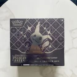 Paldean Fates Pokemon Center Elite Trainer Box ETB (Small Tear) - Image 1