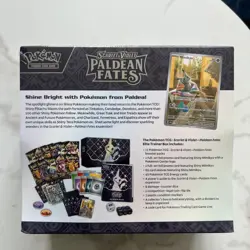 Paldean Fates Pokemon Center Elite Trainer Box ETB (Small Tear) - Image 3