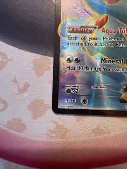 Manaphy EX 116/122 Full Art Ultra Rare Pokemon TCG Breakpoint Holo LP - Image 3