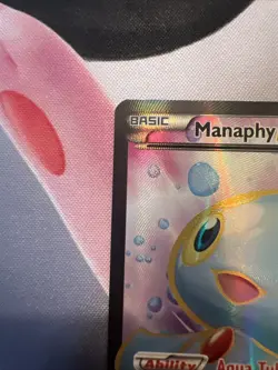 Manaphy EX 116/122 Full Art Ultra Rare Pokemon TCG Breakpoint Holo LP - Image 4
