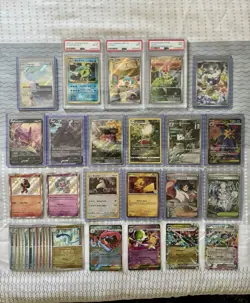 Pokemon Card Collection Lot PSA Slabs + Singles Promos High Value! - Image 1