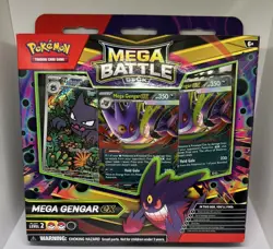 Pokemon Mega Gengar EX Mega Card Deck with Full Art Haunter EX..Factory Sealed!! - Image 1
