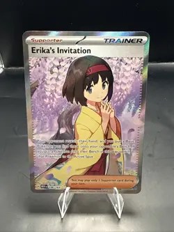 Pokemon Erika's Invitation 196/165 151 Full Art - Image 1