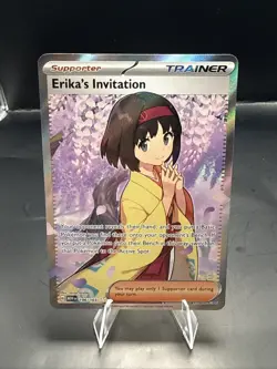 Pokemon Erika's Invitation 196/165 151 Full Art - Image 2