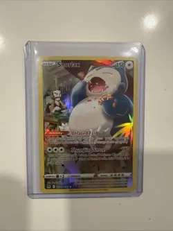 Pokemon TCG Snorlax Trainer Gallery TG10/TG30 Lost Origin Holo Ultra Rare - Image 1