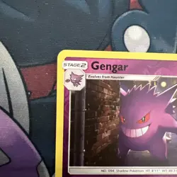🔥Pokemon TCG Gengar 38/111 Crimson Invasion Reverse Holo Rare Mint Condition👍 - Image 3