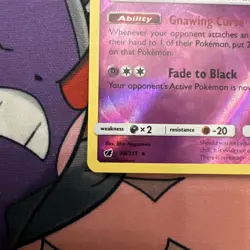 🔥Pokemon TCG Gengar 38/111 Crimson Invasion Reverse Holo Rare Mint Condition👍 - Image 4