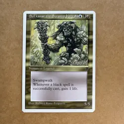 Sol'kanar the Swamp King MTG Magic Chronicles 1995 Legend English Unplayed - Image 1