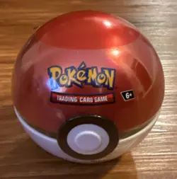 Pokemon TCG Poke Ball Tin D25 New Sealed 3 Booster Packs Inside - Image 1
