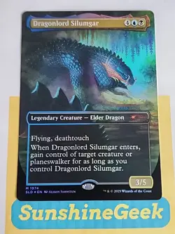 Dragonlord Silumgar (Rainbow Foil) Secret Lair Drop Foil - Image 1