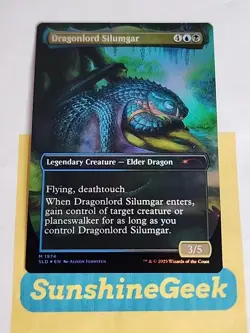 Dragonlord Silumgar (Rainbow Foil) Secret Lair Drop Foil - Image 3