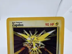 Zapdos 16/102 Base Set Holo Rare Pokemon TCG 1999 Ken Sugimori MP - Image 2
