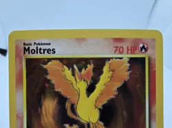Moltres 12/62 Fossil Set Holo Rare Pokemon TCG 1999 Mitsuhiro Arita LP-MP - Image 2