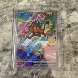 Pokemon TCG First Partner Illustration Collection (Litten, Popplio,Rowlet) New - Image 2