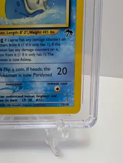 2001 Pokemon Southern Islands Lapras #12/18 CGC 9 Mint - Image 3