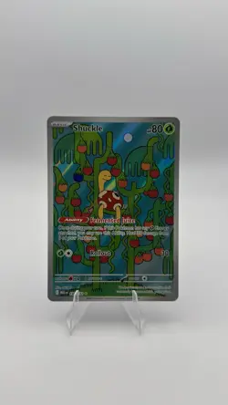 Shuckle 136/132 - Mega Evolution Pokemon Illustration Rare Holo NM - Image 1