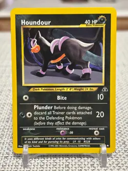 2001 Pokemon #39/75 Houndour (Neo Discovery) NM - Image 1