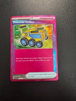 Pokemon TCG - Precious Trolley 185/191 - ACE SPEC Rare - Surging Sparks - Image 1