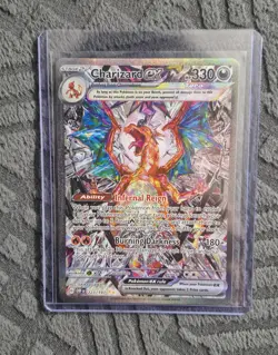 Pokemon Charizard ex Special Illustration Rare Holo SV03 Obsidian Flames 223/197 - Image 1