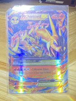 Pokemon M Charizard EX (Mega Full Art) 13/106 Flashfire 220 HP Ultra Rare Holo - Image 1