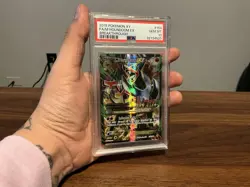 2015 POKEMON XY BREAKTHROUGH #154 FULL ART/M HOUNDOOM EX PSA 10 - Image 1