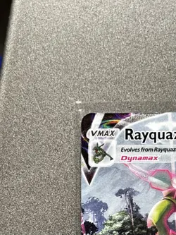 Pokemon Rayquaza VMAX Alternate Art Secret Rare 218/203 Evolving Skies Holo Eng… - Image 3