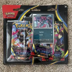 Pokemon TCG: Phantasmal Flames Weavile 3-Pack Blister Box Set - Image 1