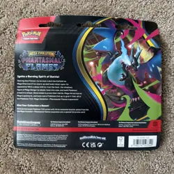 Pokemon TCG: Phantasmal Flames Weavile 3-Pack Blister Box Set - Image 2