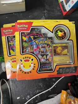 Pokemon 2026 Day Box Promo Booster TCG First Partner Illustration Collection - Image 3