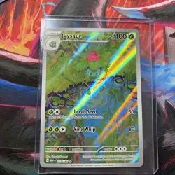 Pokemon TCG Ivysaur Scarlet & Violet 151 IR #167/165 - Image 1