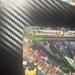 Pokemon Celebrations Classic Collection M Rayquaza EX 76/108 Ultra Rare MINT - Image 4