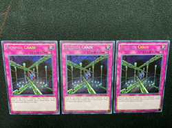 PLAYSET Yugioh Fiendish Chain LC5D-EN082 Secret Rare 1st Ed LP Playset 3 of - Image 2