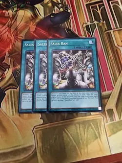 3X Sales Ban OP29-EN025 Common 1ST ED NM Yugioh - Image 1