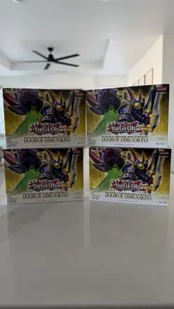 2025 Konami Yu-Gi-Oh Doom of Dimensions TCG Box English 1st Edition - Image 3