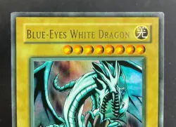 Blue-Eyes White Dragon Yu-Gi-Oh! Legend of Blue Eyes Unlimited Faded Misprint - Image 3