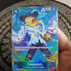 One Piece TCG: Royal Blood Cavendish OP10-045 (Parallel / Alt Art) - MINT - Image 1