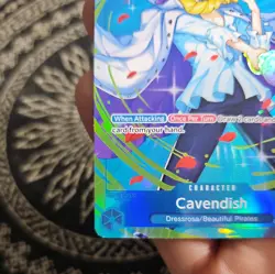 One Piece TCG: Royal Blood Cavendish OP10-045 (Parallel / Alt Art) - MINT - Image 4