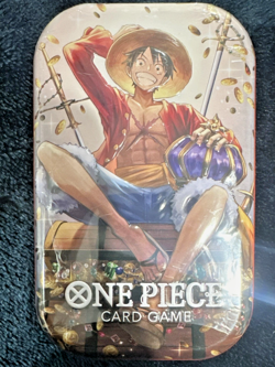 One Piece Mini Tin Vol 2 Factory Sealed NEW Monkey D. Luffy OP13 OP-13 - Image 1