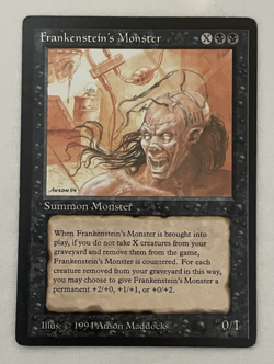1x Frankenstein's Monster - The Dark - MTG - Magic the Gathering - MP - Image 2