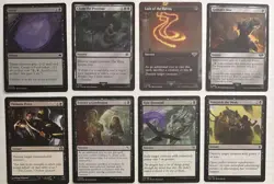 8x Mono Black Removal Lot w/Foil No Dupes- MTG Commander Lot - Destroy Sacrifice - Image 1