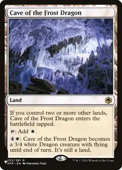 MTG Cave of the Frost Dragon - Mystery Booster / The List #253 - Image 1