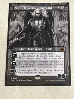 Sorin, Imperious Bloodlord (Borderless) Innistrad Remastered Regular - Image 1