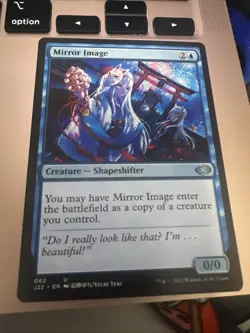 MTG Mirror Image, NM-Mint, English Jumpstart 2022 - Image 1