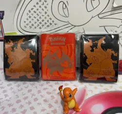 3x Pokemon TCG Card Sleeves XY Evolutions 65ct Packs Mixed Lot Official - Image 1