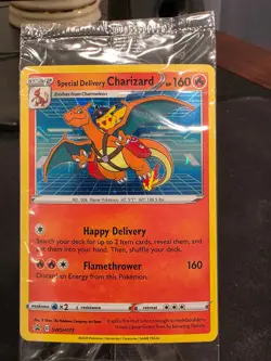 Special Delivery Charizard SWSH075 - Pokemon Center Exclusive - SEALED - Image 1