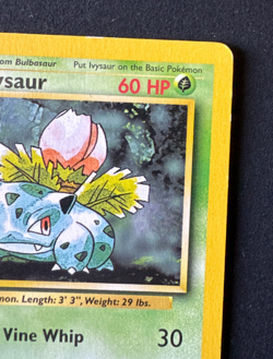 IVYSAUR 30/102 LP/MP UNCOMMON BASE SET UNLIMITED POKEMON 1999 - Image 2