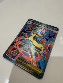 Mega Lucario ex 160/132 Full Art Holo Ultra Rare Pokemon TCG Mega Evolution - NM - Image 3