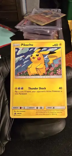 The Pokemon Company Pikachu SM206 Sun & Moon Promos Promo Holo 60 HP - Image 1