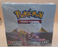 Pokemon Rebel Clash Booster Box - sealed + case - Image 1