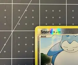 Pokemon TCG 2007 Snorlax Diamond & Pearl Reverse Foil 37/130 - Image 2